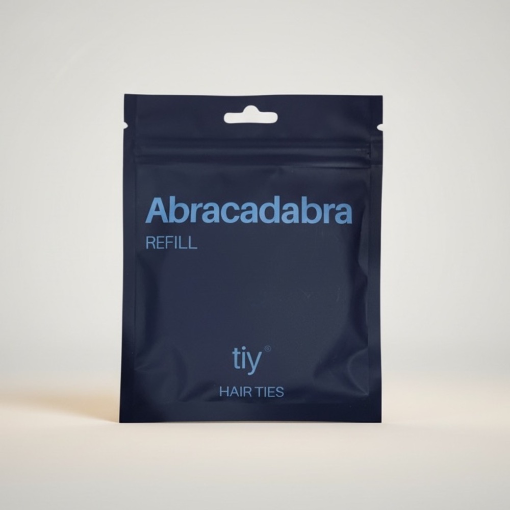 TIY Hair Ties Abracadabra Refill Dark Navy Blue Elastic Cords - Picture 1 of 1